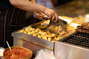 Sichuan cuisine fried potatoes
