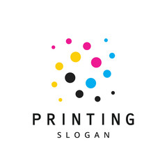 Digital Print Logo Design Template