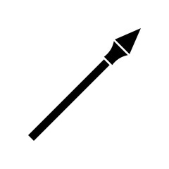 Spear icon design templates simple and modern concept