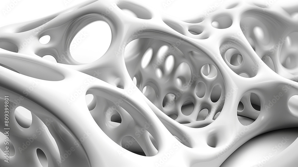 Poster abstract plexus technology science and engineering 3d illustration.