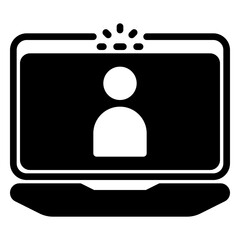 global temperature icon, glyph icon style