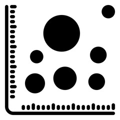 Meteor icon, glyph icon style