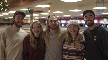 Amidst the camaraderie of teammates and opponents alike, the bowling alley becomes a place where friendships are forged and memories are made.