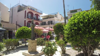streets of Zakynthos during the Holy saturday of orthodox easter