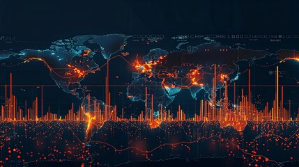 Global Trading Data Visualization: Present the dynamics of international stock markets through visually stunning and informative graphs.
