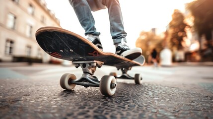 With the rhythmic click-clack of wheels on pavement, the skateboarder's journey becomes a rhythmic symphony of motion, each trick and maneuver a note in the urban melody.