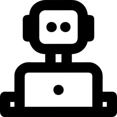 Fototapeta premium robot ai