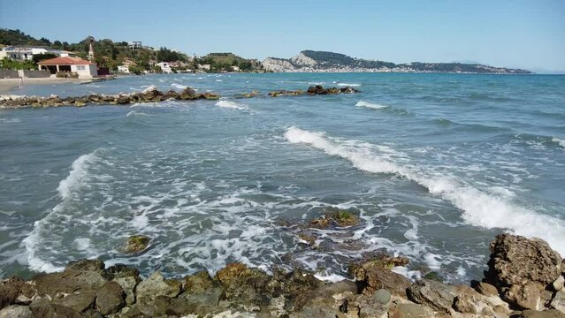 view of the shore in Argassi resort