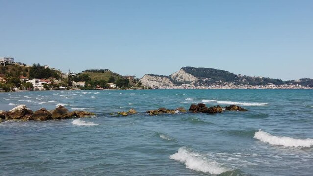 view of the shore in Argassi resort