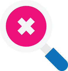 Obraz premium Magnifying Glass Reject