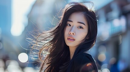 Serene Evening Portrait