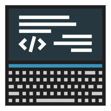 Programmer laptop