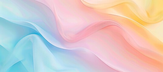 abstract pastel colorful background with waves