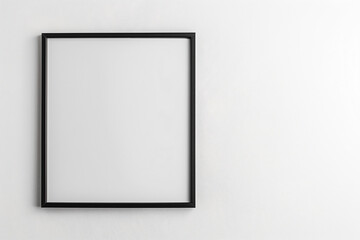 a picture frame hanging on a wall with a white background