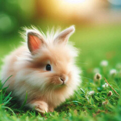 rabbit in grass