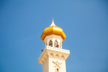 Fototapeta premium Omar Ali Saifuddien Mosque, a mosque in Bandar Seri Begawan, the capital of Brunei