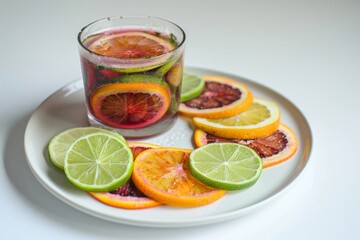 Delightful Agua de Jamaica with Sweet Sugar and Allspice