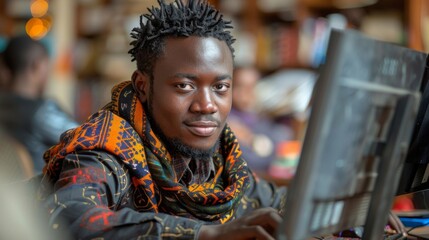 Fototapeta premium Geographic Focus: Online courses tailored for emerging markets