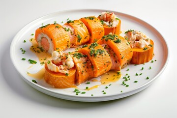 Alaskan Seafood Roulade: A Delectable Dish from the Sea