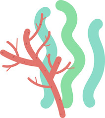 Obraz premium 바다 속 산호초