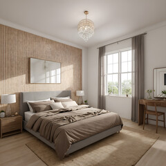 interior of a bedroom