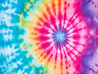 Colorful Tie Dye Design Pattern Background