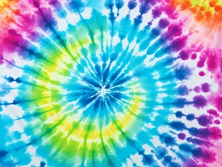 Colorful Tie Dye Design Pattern Background