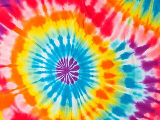 Colorful Tie Dye Design Pattern Background