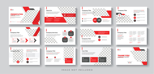 Business presentation slide template layout design, PowerPoint presentation design editable template 
