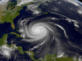 Capturing Nature's Fury, Satellite Images of Storm Formation