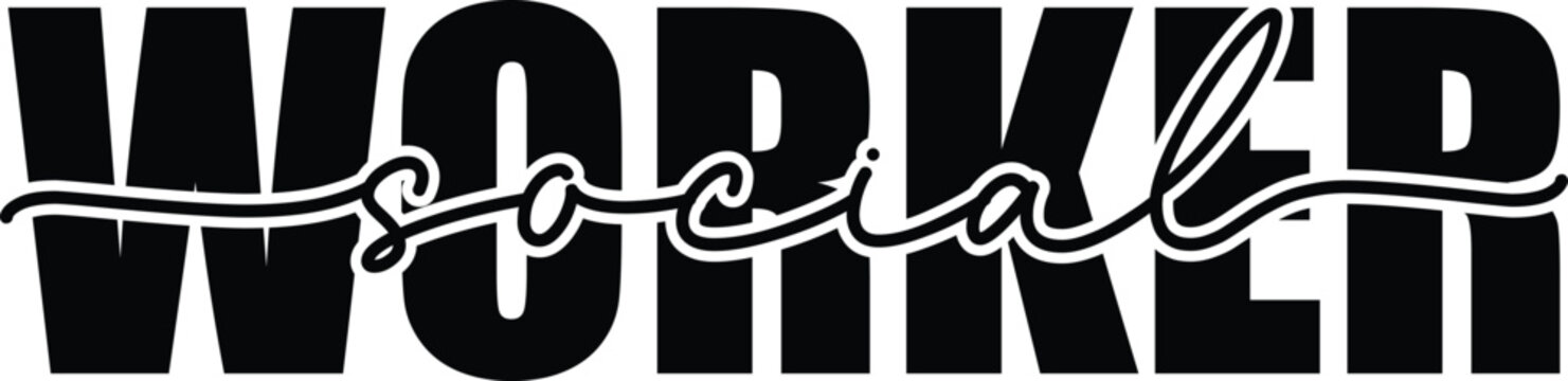 Social Worker Svg Design