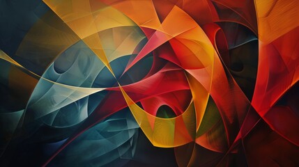 Stylized Abstract Background / Wallpaper: A Vision of Creativity and Innovation