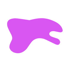 purple organic blob