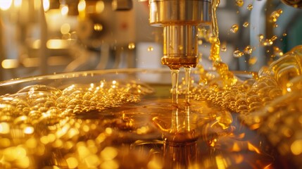 High-precision cnc machine engraving golden material