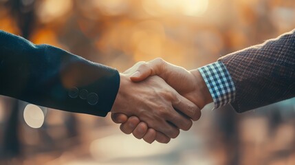 An image of a handshake between a banker and a customer, representing trust and partnership in banking relationships.