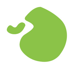 green organic liquid