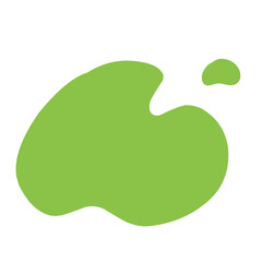 green organic liquid