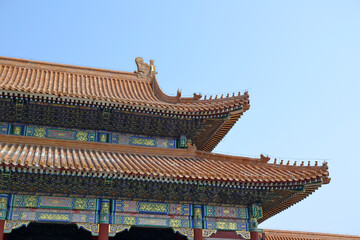 China, Beijing, Zijincheng- Purple Forbidden City, Taihemen - Gate Of Supreme Harmony, Fengtianmen, imperial palace