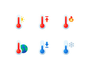 thermometer temperature icon