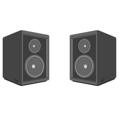 Fototapeta premium 스피커(음향기기+디지털가전+기계)