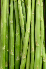 Organic asparagus, Green vegetables in spring, Food background