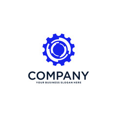 technology logo design