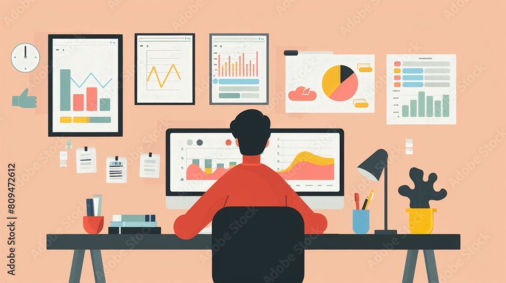 Poster health issues in remote work environments and how digital tools can help manage them