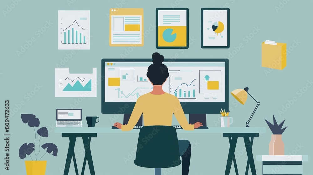 Poster health issues in remote work environments and how digital tools can help manage them