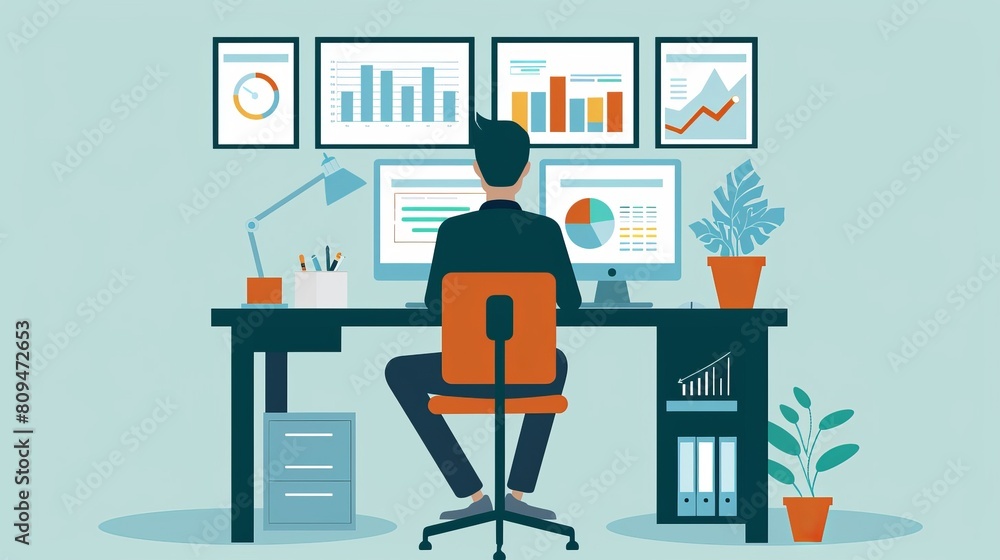 Poster health issues in remote work environments and how digital tools can help manage them