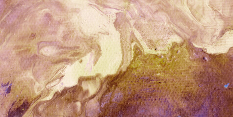 Obraz premium Eclectic and Expressive Painted Dreamscape Infused with an Array of Colors and Abstract Forms 