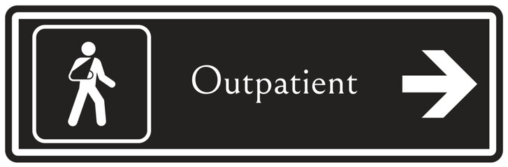 Outpatient sign