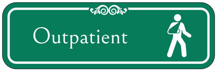 Outpatient sign