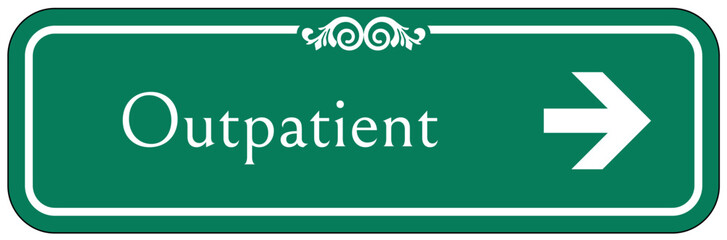 Outpatient sign