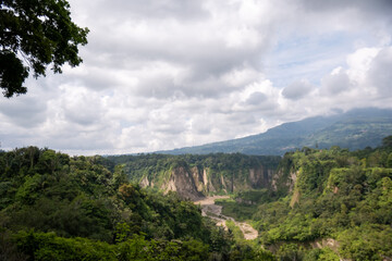 Ngarai Sianok, or Sianok Canyon, is the most beautiful scenery and the favorite tourism place in...
